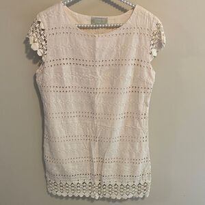 Tinley Cream Lace dress size large